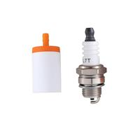 Create idea Spark Plug and Fuel Filter 597919713 Compatible with Husqvarna 242 254 346 357 372