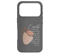 Create In Me A Clean Heart. Psalm 51:10 Case for iPhone 17 Pro