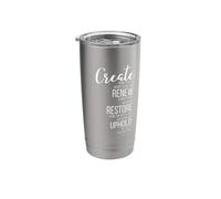 Create in Me A Clean Heart. Psalm 51:10 Stainless Steel Insulated Tumbler