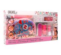 Create It! - 84510 - Make-Up Set for Girls - With Shiny Cosmetic Bag