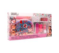 Create It! - 84510 - Make-Up Set for Girls - With Shiny Cosmetic Bag