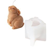 Create Lifelikes with This 3D Lovely Carrot Rabbits Silicone Accessory for Household and Gifts Use