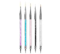 Create Stunning Nail Art with HOMEREVEL Brush Set - 5 Nail Art Brushes for Precise Designs and Fine Detailing - Perfect for Salons and DIY at Home