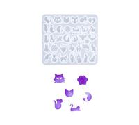 Create unique earrings with a stylish epoxy resin mould, home decoration accessories for jewellery making supplies, use cats earring making