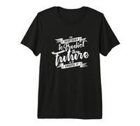 Create Your Future Mindset Visionary Motivation Quote Design Premium T-Shirt