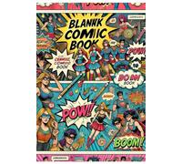 Create Your Masterpiece: A Blank Comic Book for Artists and Storytellers: Unleash Your Creativity with 100 Pages of Ready-to-Draw Comic Panels for Kids, Teens, and Adults