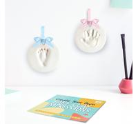 Create your own Baby Clay impressions Gift Republic Metallic Silver One Size