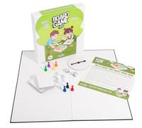 Create Your Own Board Game Kit, DIY Set with Blank Board & Game Pieces | Bring your game ideas to life with everything needed to create a custom board game from scratch