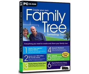 Create Your Own Family Tree Genealogy Suite (PC) New & Sealed - Free UK P&P