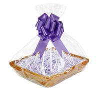 Create Your Own Gift Hamper Basket Kit - Wicker Hamper Box for Christmas, Birthday, Wedding, Easter - Empty Gift Baskets for DIY Presents and Hampers