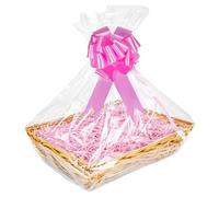 Create Your Own Gift Hamper Basket Kit - Wicker Hamper Box for Christmas, Birthday, Wedding, Easter - Empty Gift Baskets for DIY Presents and Hampers