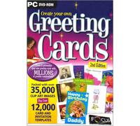 Create your own Greeting Cards: Second Edition (PC SOFTWARE) New & Sealed
