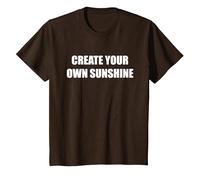 Create Your Own Sunshine T-Shirt, Kids, Brown, 4 Years