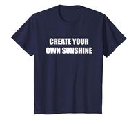 Create Your Own Sunshine T-Shirt, Kids, Navy, 4 Years