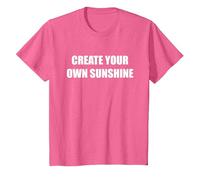 Create Your Own Sunshine T-Shirt, Youth, Pink Heather, Small