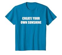 Create Your Own Sunshine T-Shirt, Youth, Sapphire Blue, 3T