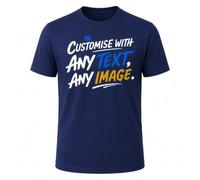 Create Your Own T Shirt Personalised Text Photo Custom Printed Tee | Perfect for birthdays, businesses, family events, team days, group trips, celebrations, and memorable gifts