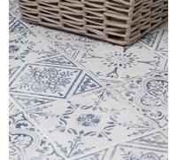 Create Your World 30.5cm x 30.5cm VINTAGE Peel & Stick Vinyl Floor Tiles - Pack of 11 (1sqm) - Removable, Waterproof, Ideal for Rented Homes