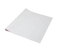 Create Your World 67.5cm x 1m up to 15m dc fix GLOSSY WHITE sticky back plastic vinyl wrap film (200-8041) (67.5cm x 1m)