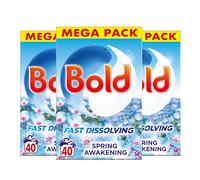 CREATE ZONE Bold 2in1 Washing Powder Spring Awakening - with Anti-Residue Technology and Built-in Lenor Freshness, 40 Washes, 2kg (Pack Of 2)