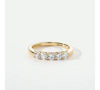 Created Brilliance Elsie 9ct Gold Lab Grown Diamond Ring - Yellow Gold / L