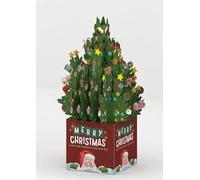 CREATED BY AMANDA AT HOUSE OF CARDS Desktop Christmas Tree. Postage Friendly, for Office, Soliders, Patients, Gap Year. Every Room Deserves A Xmas Tree Desktop Xmas Tree | Pop Up/Desktop