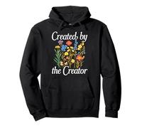 Created By The Creator Jesus Christian God Religion Church Pullover Hoodie