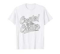 Created By The Creator Value Graphic T-Shirt, Men, White, M