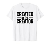 Created By The Creator Value Graphic T-Shirt, Men, White, S