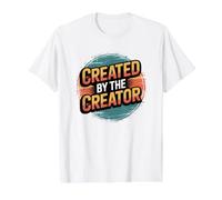 Created By The Creator Value Graphic T-Shirt, Men, White, S
