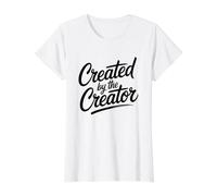 Created By The Creator Value Graphic T-Shirt, Women, White, S