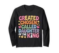 Created Chosen Called Daughter of The King - Long Sleeve T-Shirt