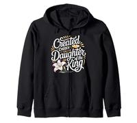 Created Chosen Called Daughter Of The King - Zip Hoodie