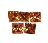 Created Dark Brown Cubic Zircon At Wholesale Rate (Rs 7.5/Carat) Fine Quality Princess Shape जरकन Loose Gemstone For Reselling Astrologers Jewellers Crystal Healing Astrological-B0BYZ7FNMRNAMZ