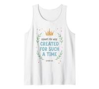Created for Such A Time Crown Faith Women Tank Top