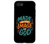 Created In Image Of God Genesis 1 27 - Vintage Christian Case for iPhone SE (2020) / 7/8