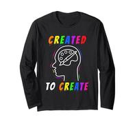 Created to Create Long Sleeve T-Shirt
