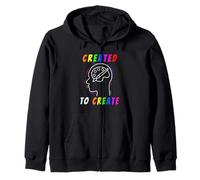 Created To Create Zip Hoodie