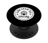 Created To Worship Christian Music PopSockets Adhesive PopGrip