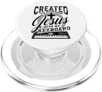 Created To Worship Jesus With My Keyboard Player Worship PopSockets PopGrip for MagSafe
