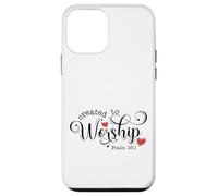 Created To Worship Psalm 95:1 Bible Verse Gift Case for iPhone 12 mini