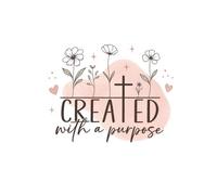Created With A Purpose: A Christian Journal for Women | Inspirational Faith Notebook (Grace & Growth Collection)