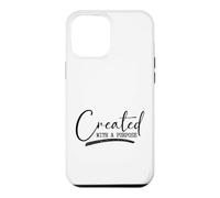 Created With A Purpose Motivational Design Case for iPhone 12 Pro Max