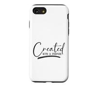 Created With A Purpose Motivational Design Case for iPhone SE (2020) / 7/8