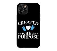 Created With A Purpose Pro Life Anti-abortion Case for iPhone 11 Pro