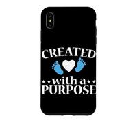 Created With A Purpose Pro Life Anti-abortion Case for iPhone XS Max