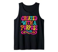 Created with A Purpose - Vintage Christian Faith Tank Top