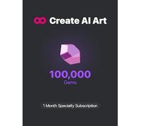 CreatePorn.com Speciality Subscription 100k Gems/Mo 1 Month - CreatePorn Key - GLOBAL