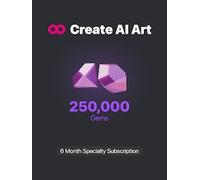 CreatePorn.com Speciality Subscription 250k Gems/Mo 6 Months - CreatePorn Key - GLOBAL
