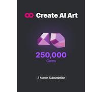 CreatePorn.com Subscription 250k Gems/Mo 3 Months - CreatePorn Key - GLOBAL